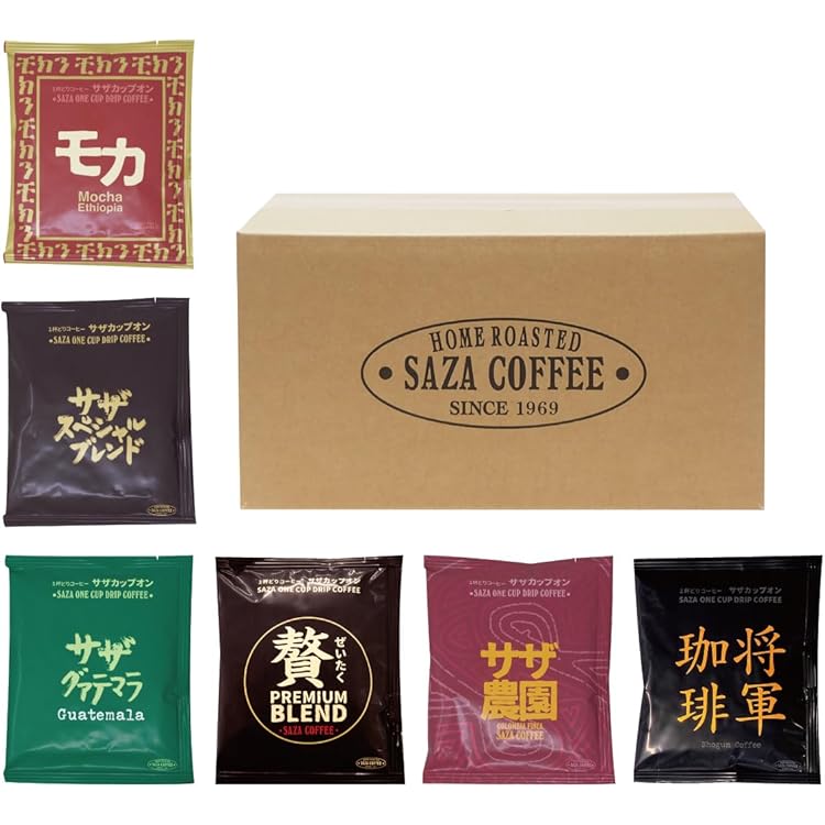 Amazon.co.jp: 【 カップオン グアテマラ 100P 】サザコーヒー 1杯取り